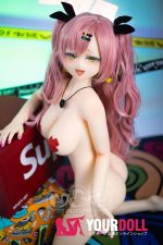AotumeDoll #119ヘッド 155cm Fカップ フルシリコン 巨乳 エロ コスプレ系 アニメドール - 画像 (9)