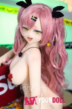 AotumeDoll #119ヘッド 155cm Fカップ フルシリコン 巨乳 エロ コスプレ系 アニメドール - 画像 (2)