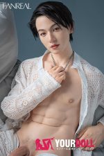 Fanreal Kevin 173cm 37kg Fair肌 フルシリコン 顎機能追加可 アジア系 色男 アナル選択可 男性型ラブドール 新品 - 画像 (6)