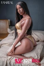 Fanreal Ellie 173cm Dカップ 39kg Cocoa肌 フルシリコン 長身美女 美乳 外人 セクシー ラブドール - 画像 (19)