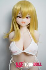 IROKEBIJIN Akari 90cm Fカップ S-TPE製 White肌 ドヤ顔 猫口 アニメ系 フィギュア - 画像 (3)
