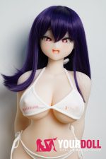 IROKEBIJIN Aoi 90cm Fカップ S-TPE製 White肌 ハート目 メロメロ アニメ系 フィギュア - 画像 (2)