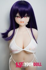 IROKEBIJIN Aoi 90cm Fカップ S-TPE製 White肌 ハート目 メロメロ アニメ系 フィギュア - 画像 (4)