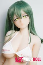IROKEBIJIN Rico-A 95cm Fカップ S-TPE製 White肌 拗ね顔 十字眼 アニメ系 フィギュア