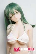 IROKEBIJIN Rico-A 95cm Fカップ S-TPE製 White肌 拗ね顔 十字眼 アニメ系 フィギュア - 画像 (2)