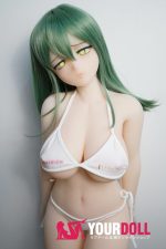 IROKEBIJIN Rico-A 95cm Fカップ S-TPE製 White肌 拗ね顔 十字眼 アニメ系 フィギュア - 画像 (3)