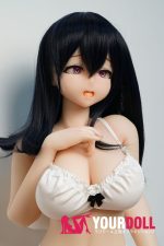 IROKEBIJIN Yui-B 95cm Fカップ フルシリコン White肌 初々しい ぐるぐる目 初エッチ アニメドール 新品 - 画像 (2)
