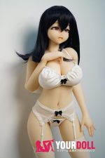 IROKEBIJIN Yui-B 95cm Fカップ フルシリコン White肌 初々しい ぐるぐる目 初エッチ アニメドール 新品 - 画像 (5)