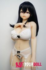 IROKEBIJIN Yui-B 95cm Fカップ フルシリコン White肌 初々しい ぐるぐる目 初エッチ アニメドール 新品 - 画像 (8)