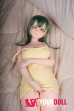 IROKEBIJIN Rico-A 90cm Fカップ S-TPE製 White肌 拗ね顔 巨乳 アニメ系 フィギュア - 画像 (3)