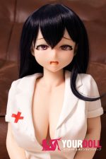 IROKEBIJIN Yui-B 95cm Fカップ フルシリコン White肌 ナース ぐるぐる目 アニメドール
