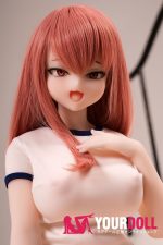 IROKEBIJIN Akari 90cm Fカップ S-TPE製 White肌 猫口 ブルマー アニメ系 フィギュア