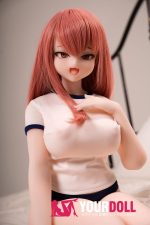 IROKEBIJIN Akari 90cm Fカップ S-TPE製 White肌 猫口 ブルマー アニメ系 フィギュア - 画像 (5)