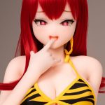 IROKEBIJIN Aoi 95cm Fカップ S-TPE製 White肌 ハート目 エロ 巨乳 アニメドール
