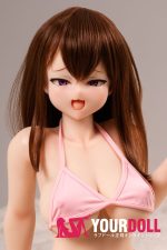 IROKEBIJIN Akari 90cm Fカップ フルシリコン White肌 ドヤ顔 猫口 アニメ系 フィギュア - 画像 (2)