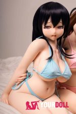IROKEBIJIN Yui-B 95cm Fカップ フルシリコン White肌 ぐるぐる目 照れ隠し 思春期 アニメドール - 画像 (5)