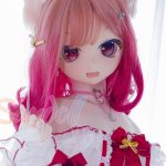 WM Dolls 風鈴 140cm Cカップ #Y001 ビニール製ヘッド+シリコン製ボディ ノーマル肌 猫娘 お姫様 アニメドール