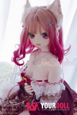 WM Dolls 風鈴 140cm Cカップ #Y001 ビニール製ヘッド+シリコン製ボディ ノーマル肌 猫娘 お姫様 アニメドール - 画像 (2)