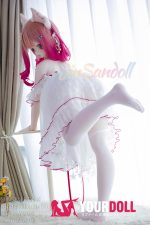 WM Dolls 風鈴 140cm Cカップ #Y001 ビニール製ヘッド+シリコン製ボディ ノーマル肌 猫娘 お姫様 アニメドール - 画像 (16)