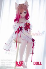 WM Dolls 風鈴 140cm Cカップ #Y001 ビニール製ヘッド+シリコン製ボディ ノーマル肌 猫娘 お姫様 アニメドール - 画像 (17)