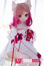 WM Dolls 風鈴 140cm Cカップ #Y001 ビニール製ヘッド+シリコン製ボディ ノーマル肌 猫娘 お姫様 アニメドール - 画像 (7)