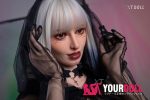 XTDOLL Andrea XT-37-A 163cm Gカップ ノーマル肌 フルシリコン 顎機能追加可 コスプレ系 ダークメイク ラブドール - 画像 (20)