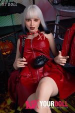 XTDOLL Andrea XT-37-A 163cm Gカップ ノーマル肌 フルシリコン 顎機能追加可 コスプレ系 ダークメイク ラブドール - 画像 (12)