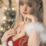 Fudoll 小北 #J032 165cm Fカップ フルシリコン 顎機能付き 超柔らかい＆スーパー軽量化 サンタガール 美人 ラブドール