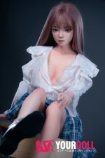 Fudoll 茉莉 #J029 148cm Dカップ シリコンヘッド+TPEボディ お嬢ちゃん 童顔巨乳 ラブドール 新品 - 画像 (4)