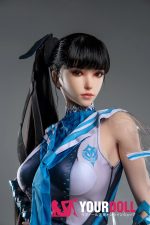 Game Lady No.27_1 171cm Gカップ ノーマル肌 フルシリコン 凛々 コスプレ系 長身美女 ラブドール 新品 - 画像 (4)