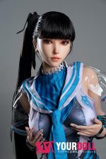 Game Lady No.27_1 171cm Gカップ ノーマル肌 フルシリコン 凛々 コスプレ系 長身美女 ラブドール 新品 - 画像 (2)