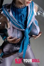 Game Lady No.27_1 171cm Gカップ ノーマル肌 フルシリコン 凛々 コスプレ系 長身美女 ラブドール 新品 - 画像 (21)