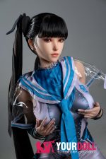 Game Lady No.27_1 171cm Gカップ ノーマル肌 フルシリコン 凛々 コスプレ系 長身美女 ラブドール 新品 - 画像 (5)