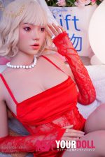 Galatea Doll JS#135 163cm Eカップ Nature肌 フルシリコン リアルな肌質感付き ブロンド 等身大 ラブドール 新品 - 画像 (9)