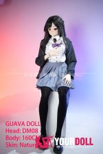 GUAVADOLL DM08 160cm Cカップ ノーマル肌 手描きメイク フルPVC製 GUAVADOLLの看板娘 アニメドール 新品 - 画像 (8)