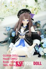 GUAVADOLL DM02 160cm Cカップ ノーマル肌 手描きメイク フルPVC製 コスプレ系 ミステリー アニメドール 新品 - 画像 (4)