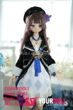 GUAVADOLL DM02 160cm Cカップ ノーマル肌 手描きメイク フルPVC製 コスプレ系 ミステリー アニメドール 新品 - 画像 (8)