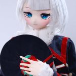 GUAVADOLL DM02 160cm Cカップ ノーマル肌 手描きメイク フルPVC製 白髪 エレガンス アニメドール 新品