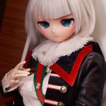GUAVADOLL DM02 160cm Cカップ ノーマル肌 手描きメイク フルPVC製 白髪 等身大 アニメドール 新品