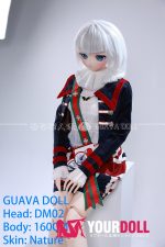 GUAVADOLL DM02 160cm Cカップ ノーマル肌 手描きメイク フルPVC製 白髪 エレガンス アニメドール 新品 - 画像 (7)