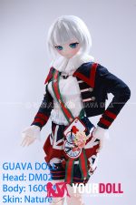 GUAVADOLL DM02 160cm Cカップ ノーマル肌 手描きメイク フルPVC製 白髪 エレガンス アニメドール 新品 - 画像 (4)