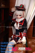 GUAVADOLL DM02 160cm Cカップ ノーマル肌 手描きメイク フルPVC製 白髪 等身大 アニメドール 新品 - 画像 (10)