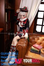 GUAVADOLL DM02 160cm Cカップ ノーマル肌 手描きメイク フルPVC製 白髪 等身大 アニメドール 新品 - 画像 (14)