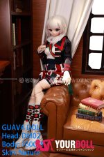 GUAVADOLL DM02 160cm Cカップ ノーマル肌 手描きメイク フルPVC製 白髪 等身大 アニメドール 新品 - 画像 (13)