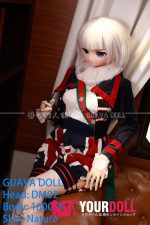 GUAVADOLL DM02 160cm Cカップ ノーマル肌 手描きメイク フルPVC製 白髪 等身大 アニメドール 新品 - 画像 (5)