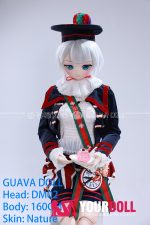 GUAVADOLL DM02 160cm Cカップ ノーマル肌 手描きメイク フルPVC製 白髪 エレガンス アニメドール 新品 - 画像 (6)