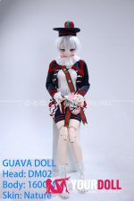 GUAVADOLL DM02 160cm Cカップ ノーマル肌 手描きメイク フルPVC製 白髪 エレガンス アニメドール 新品 - 画像 (9)