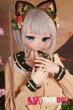 GUAVADOLL DM02 160cm Cカップ ノーマル肌 手描きメイク フルPVC製 クーデレ アニメドール 新品