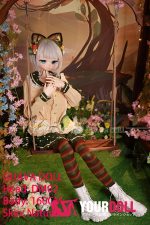 GUAVADOLL DM02 160cm Cカップ ノーマル肌 手描きメイク フルPVC製 クーデレ アニメドール 新品 - 画像 (10)