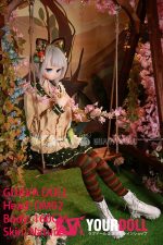 GUAVADOLL DM02 160cm Cカップ ノーマル肌 手描きメイク フルPVC製 クーデレ アニメドール 新品 - 画像 (11)